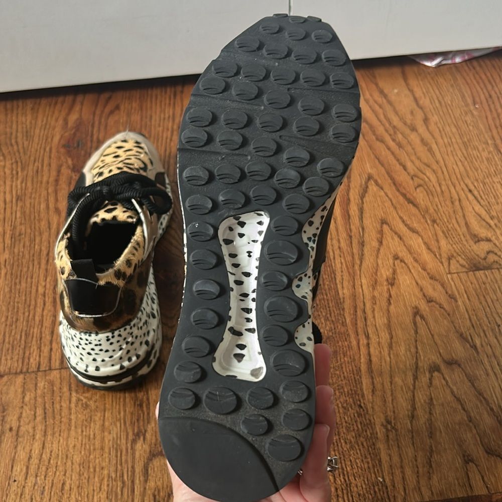 Steve Madden Cliff Cheetah Print Platform Shoes S… - image 5